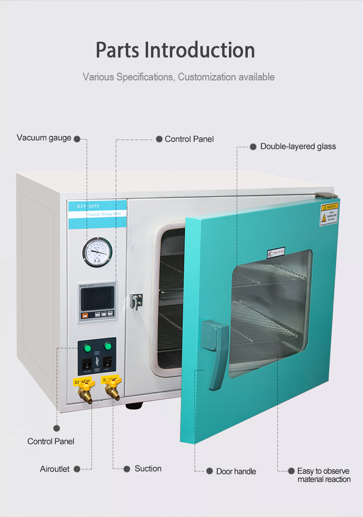 dzf 6050 vacuum oven parts