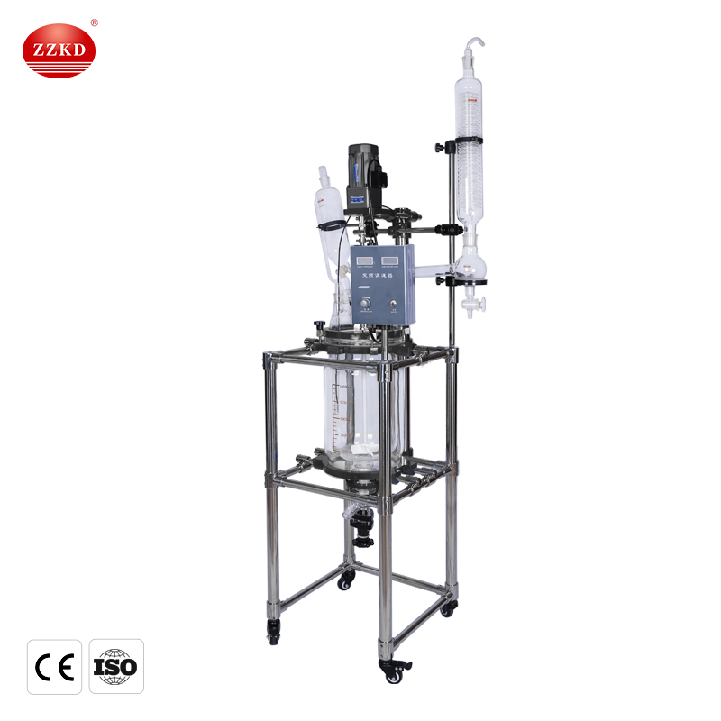 100L Jacketed Glass Reactor