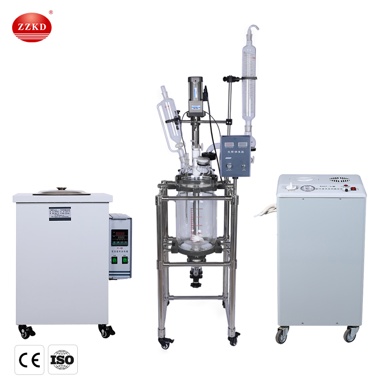 100L Jacketed Glass Reactor