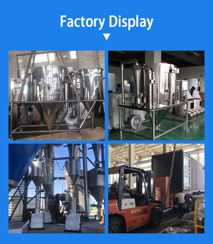 spray dryers in stock