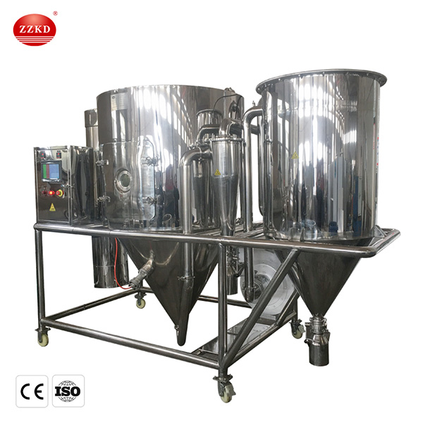 spray dryer machine work for food powder