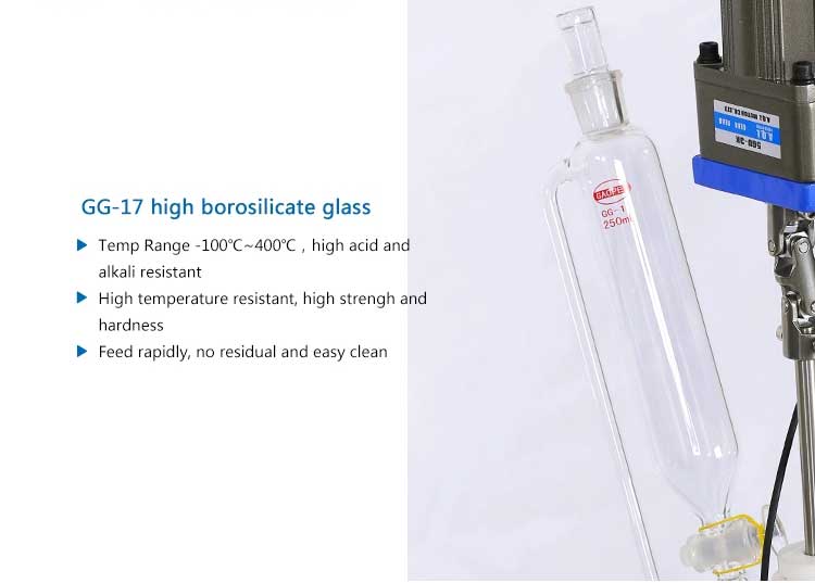 borosilicate glass reactor borosilicate glass reactor