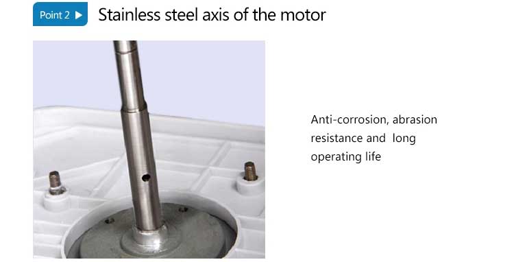 stainless steel axis of the motor stainless steel axis of the motor