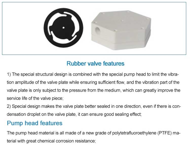 rubber valve features rubber valve features
