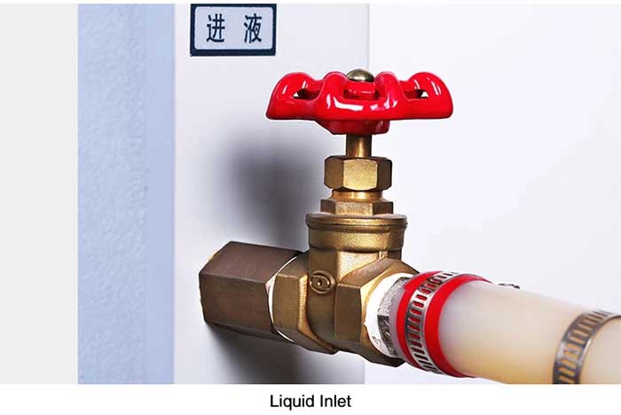 Inlet and outlet Inlet and outlet