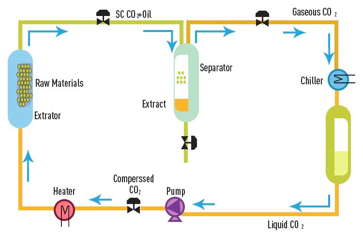 supercritical extraction system supercritical extraction system