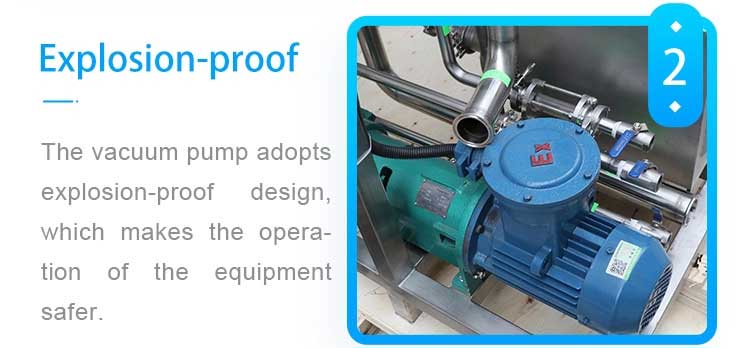 Falling film evaporator motor Falling film evaporator motor