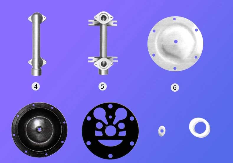 diaphragm pump parts diaphragm pump parts